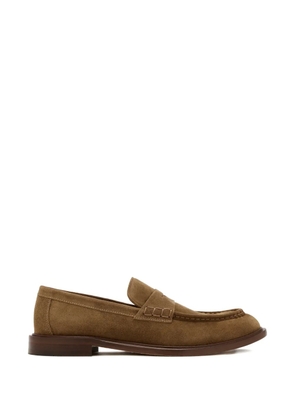 sturlini firenze penny stitch loafers - Brown
