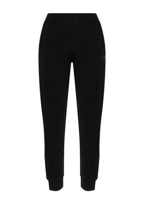 Ea7 Emporio Armani logo trousers - Black