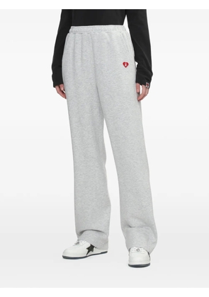 A BATHING APE® embroidery palazzo pants - Grey