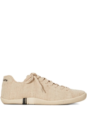 Osklen textured lace-up sneakers - Neutrals