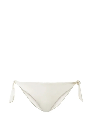 TWINSET logo-detail bikini thong - White
