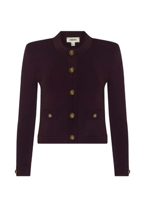 L'Agence Patsy buttoned cardigan - Red