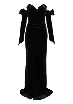 CRISTALLINI Brigitte maxi dress - Black