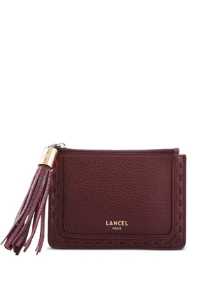 Lancel Premier Flirt tassel zip wallet - Red