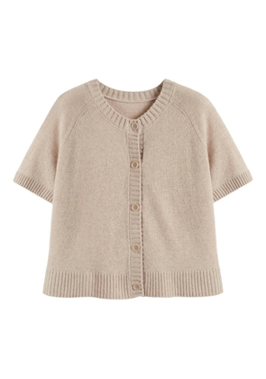 Chinti & Parker button-up long-sleeve cardigan - Neutrals