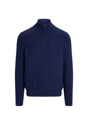 RLX Ralph Lauren half-zip waffle sweater - Blue