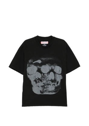 WARMAN skull-print T-shirt - Black