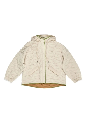 Bimba y Lola quilted hooded jacket - Neutrals