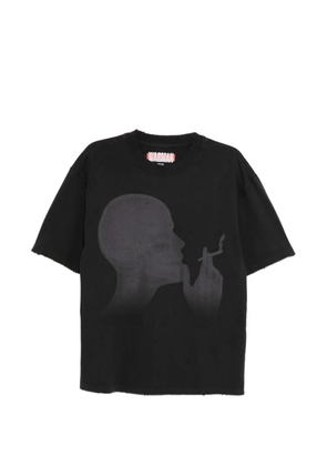 WARMAN crew neck T-shirt - Black