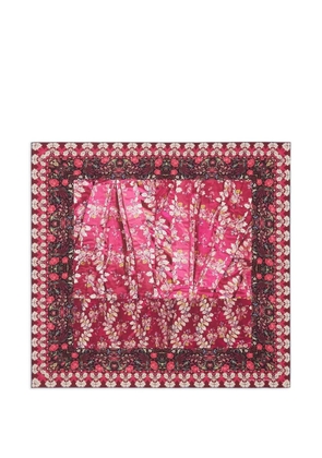 Pierre-Louis Mascia floral-print scarf - Pink