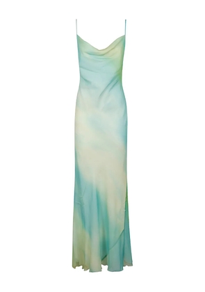 mvp wardrobe cowl-neck maxi dress - Green