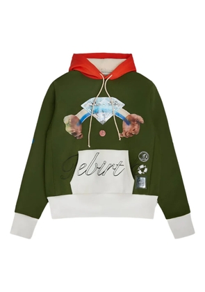 Advisory Board Crystals Birthstone - April 'Olive' hoodie - Green