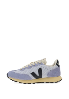 VEJA suede appliqué sneakers - Purple