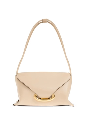 Wandler Veneto gold-tone oval leather tote bag - Neutrals