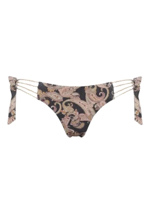 Del Maar Muabai paisley-pattern bikini bottoms - Blue