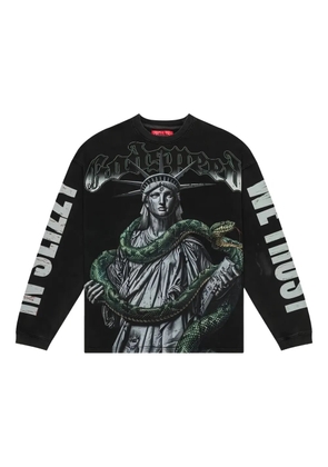 GODSPEED graphic long-sleeve sweatshirt - Black