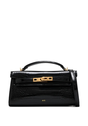 JW Pei croc-effect top-handle tote bag - Black