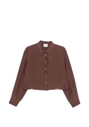 Alysi buttoned shirt - Brown