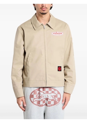 ICECREAM Supplies Work zipped jacket - Neutrals