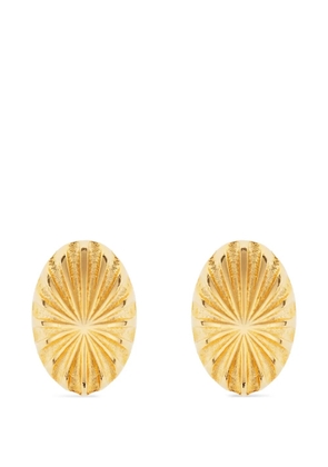 Susan Caplan Vintage oval clip-on earrings - Gold