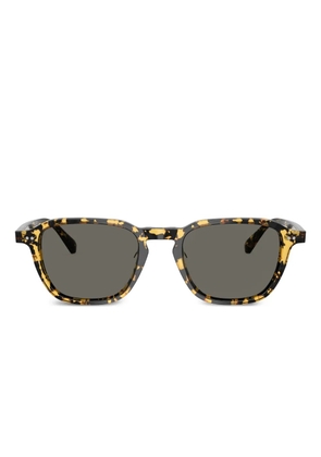 Oliver Peoples tortoiseshell square-frame sunglasses - Green