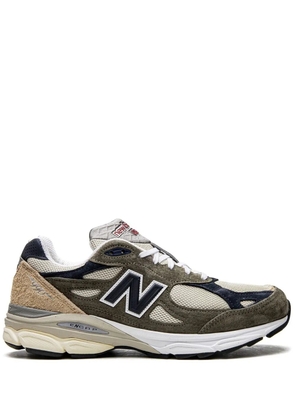 New Balance Made in USA 990v3 'Olive' sneakers - Grey