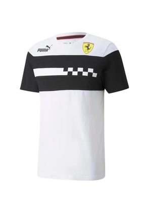 PUMA x Ferrari logo-print T-shirt - White