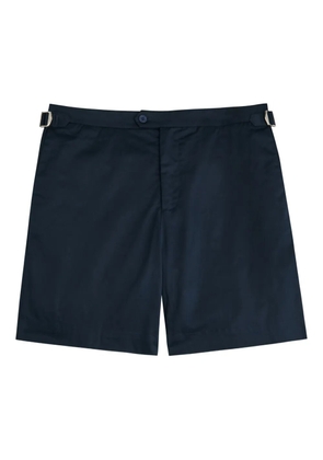 RAITH buckle tailored shorts - Blue