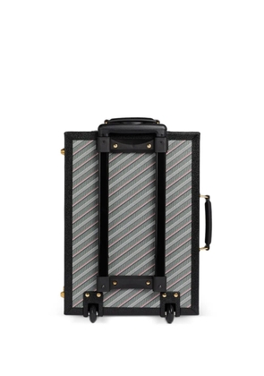 Thom Browne stripe-pattern luggage - Grey