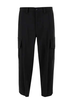 Giorgio Armani multi-pocket cargo pants - Black