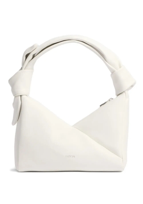Patou Bonbonnette knot-detail shoulder bag - White