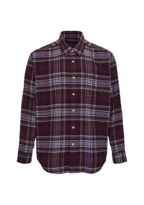 This Is Never That flannel check shirt - Purple