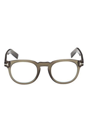 TOM FORD Eyewear round-frame glasses - Green