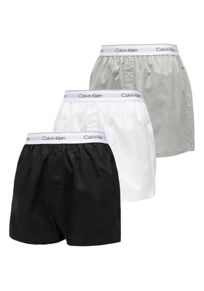 Calvin Klein Underwear cotton boxers (pack of three) - Black
