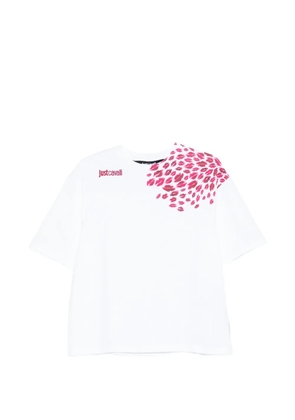 Just Cavalli printed T-shirt - White