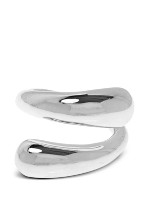 LIE STUDIO Victoria sculpted ring - Silver