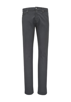 AG Jeans Tellis Lake Stormy five-pocket straight-leg jeans - Black