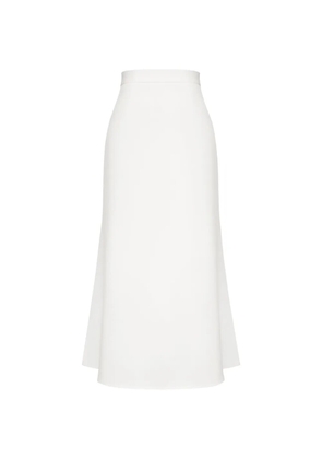 POST MERIDIEM A-line midi skirt - White