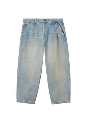 aftermaths pleated jeans - Blue