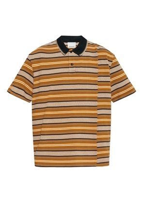 MARANT Safko striped polo shirt - Brown