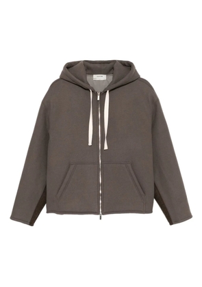 System color-blocked jacket - Brown