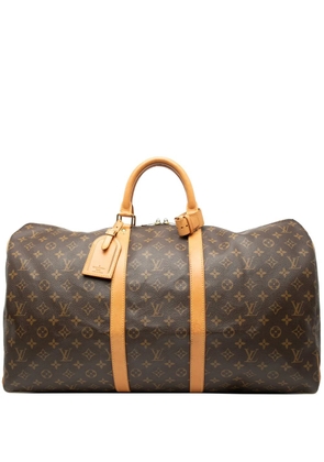 Louis Vuitton Pre-Owned 1996 Monogram Keepall 55 travel bag - Brown