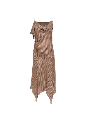 KNWLS Tess asymmetric dress - Neutrals
