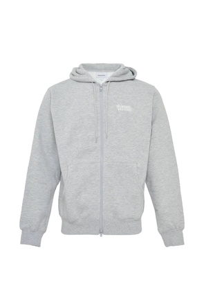 This Is Never That logo zip-up hoodie - Grey