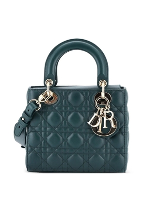 Christian Dior Pre-Owned My ABCDior Lady Dior Bag Cannage Quilt Lambskin crossbody bag - Green