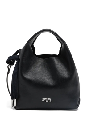 Bimba y Lola leather tote bag - Black