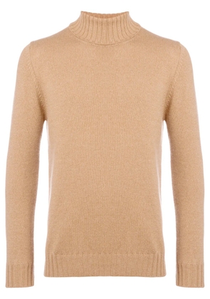 Dell'oglio roll neck sweater - Brown