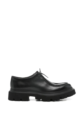 Corneliani lace-up platform Derby shoes - Black
