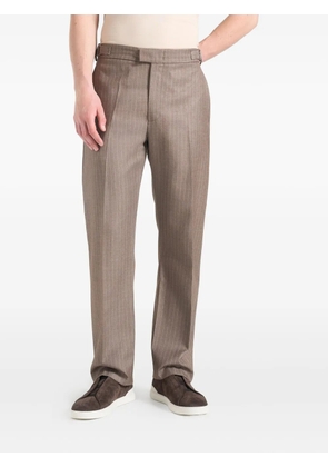 Manière De Voir Joseph pinstripe tailored trousers - Neutrals