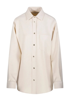 DARKPARK breast-pocket long-sleeve shirt - Neutrals